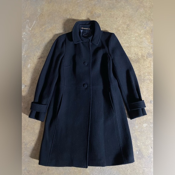 Talbots Wool Blend Plus Size Long Over Coat - Picture 2 of 5